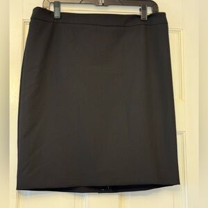 LOFT Classic Black Pencil Skirt
